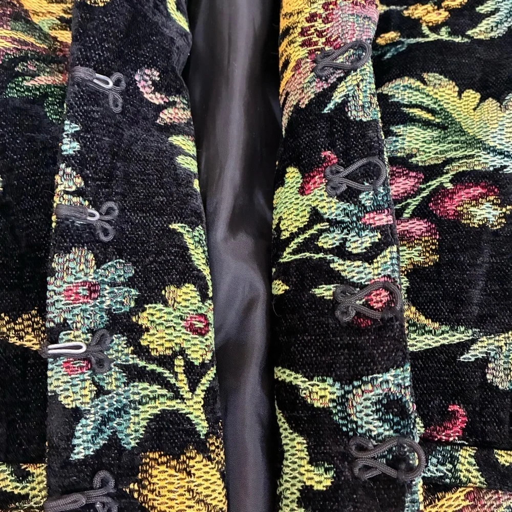 H&M Floral Tapestry Floral Women's Jacket- Sz 8